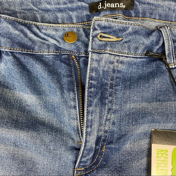 D.JEANS Denim High Waist Mom Bermuda Shorts Size 10 - Picture 7 of 15